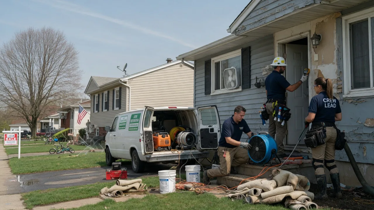 Flood Cleanup in Badger, SD near me