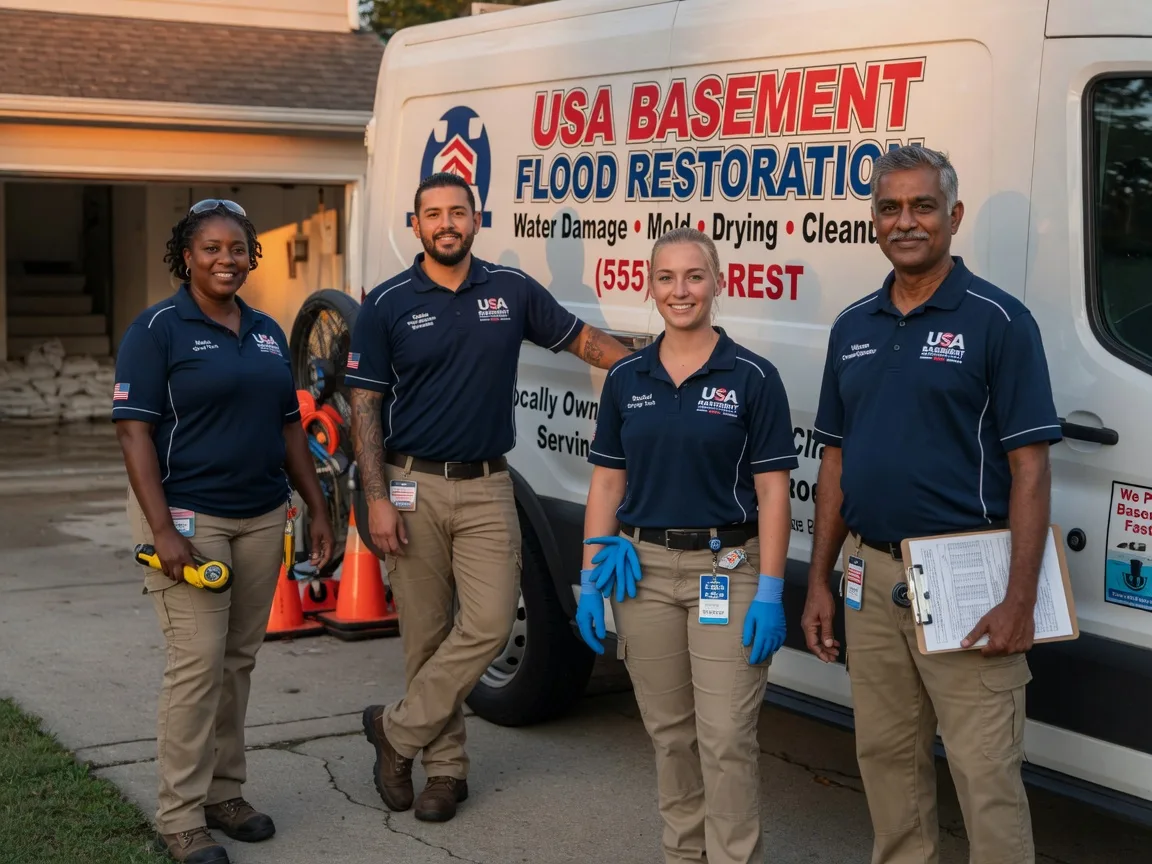 Basement Flood Cleanup company in Badger, SD