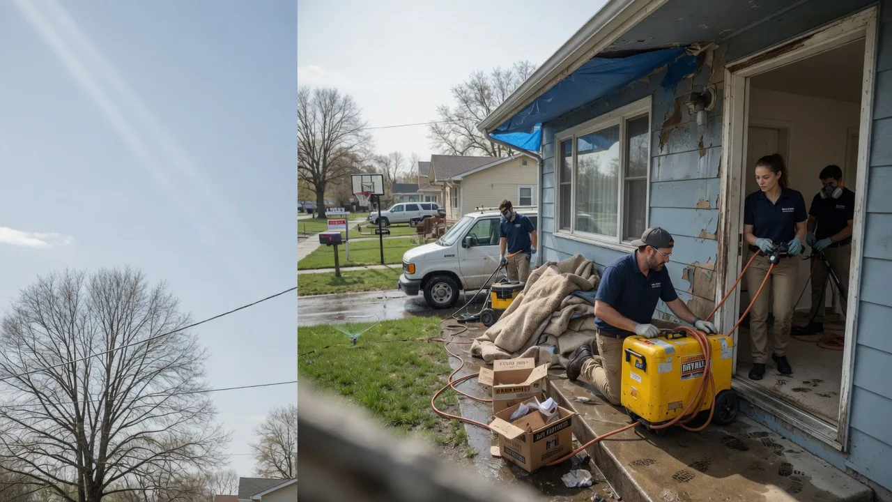 Basement Flood Cleanup in Badger, SD near me